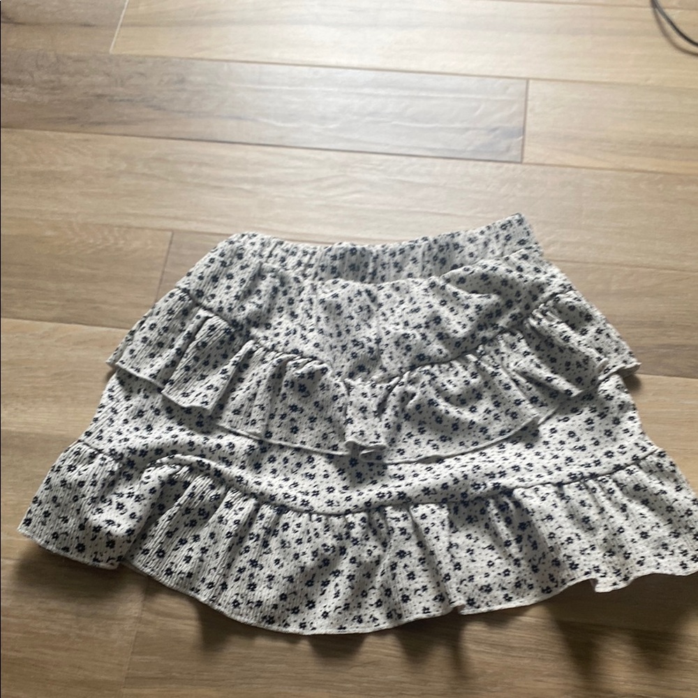 Zara kids floral skirt